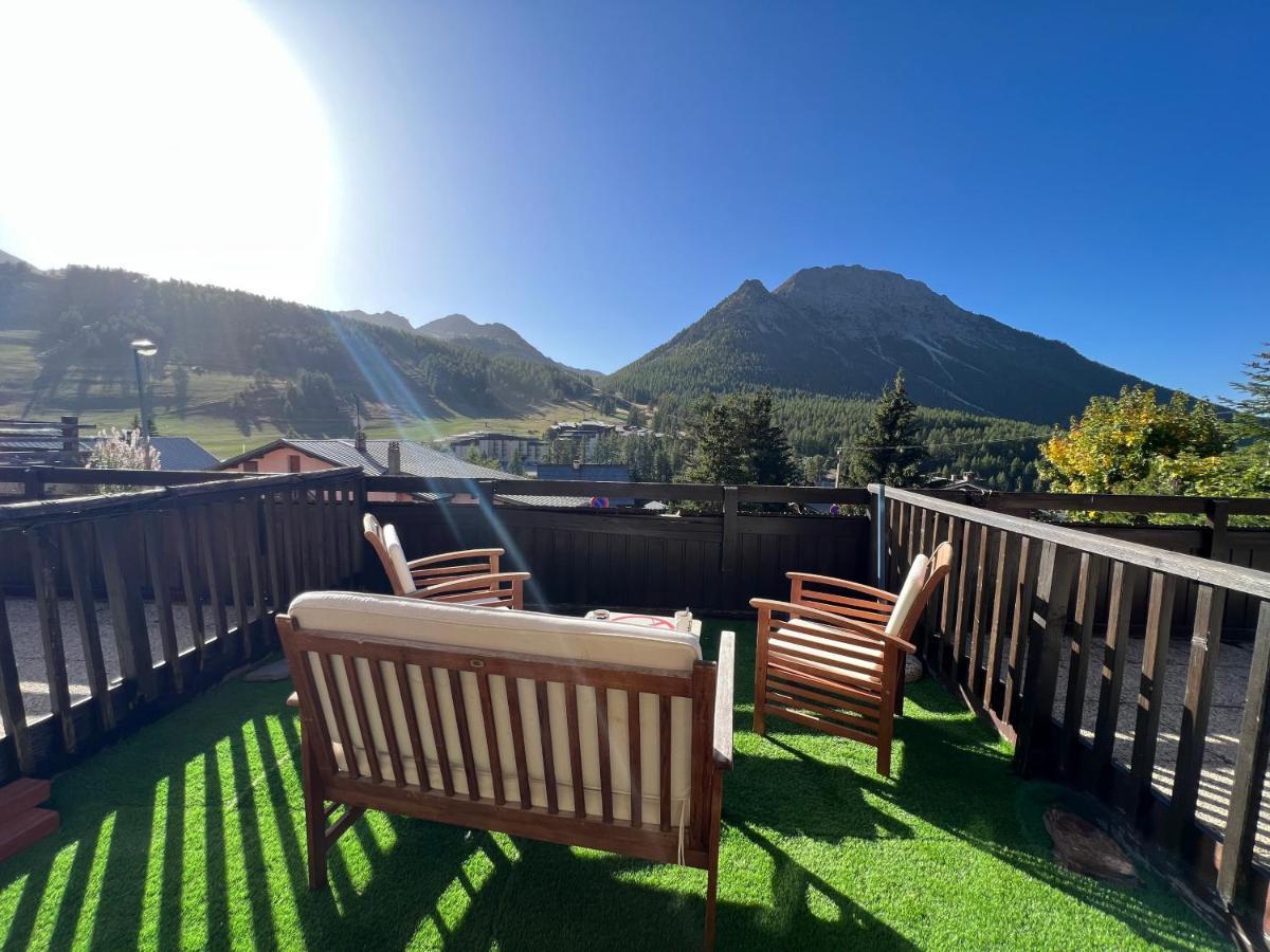 Les Tanieres De Montgenevre - La Marmotte - Duplex 4 P Entierement Renove Avec Vue Magnifique Apartment Екстериор снимка